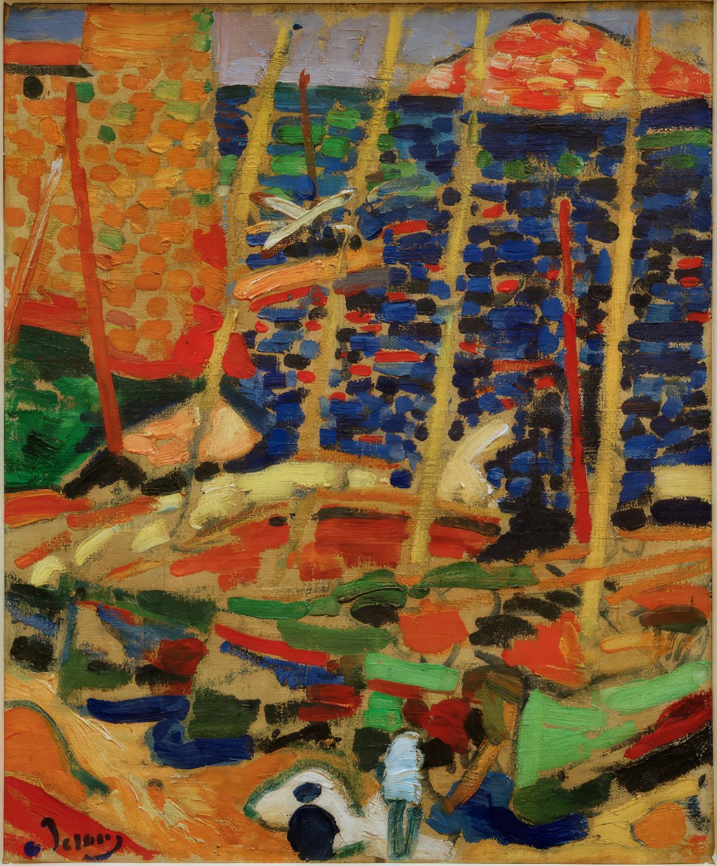 The Port of Collioure by Andre Derain
