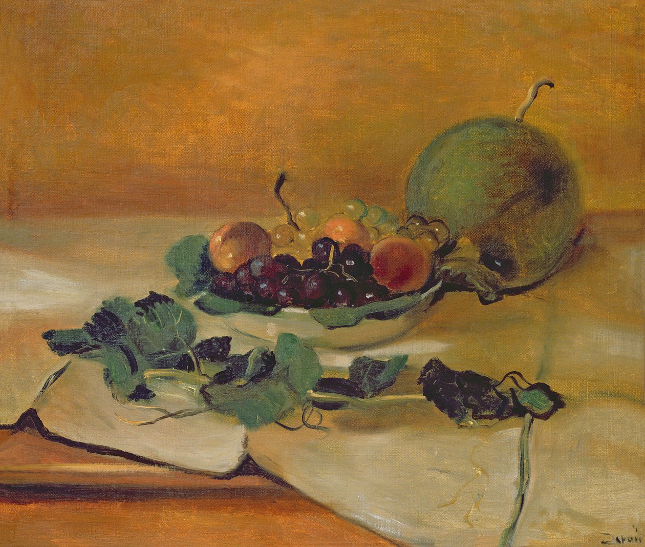 Melon and Fruits by Andre Derain