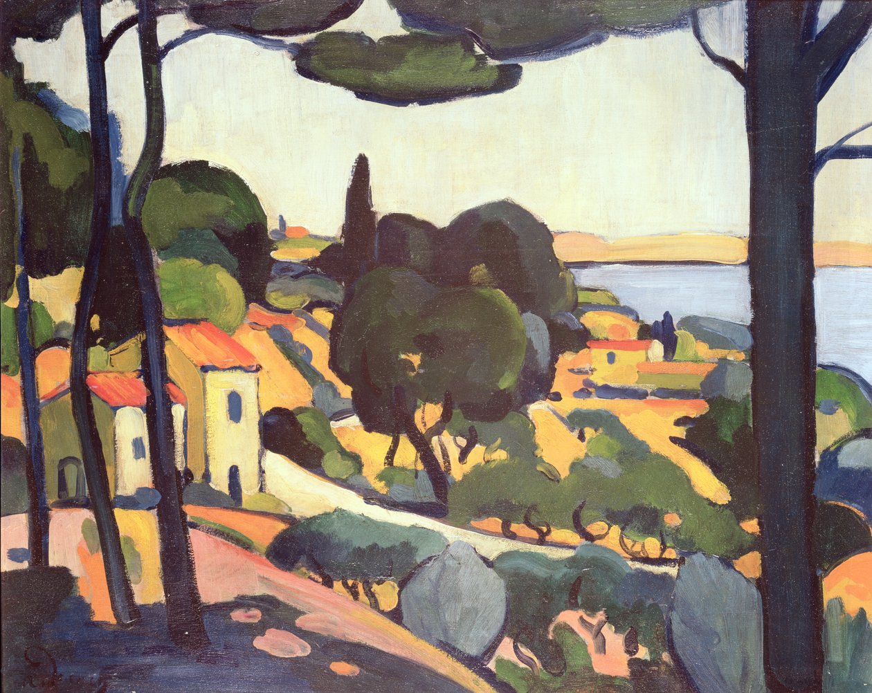 Near Cassis by Andre Derain