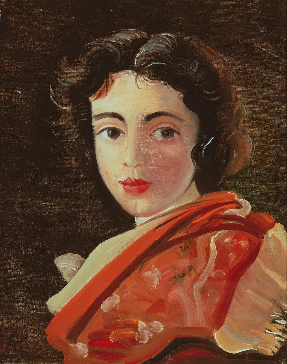 Portrait of Mlle. Aunie by Andre Derain