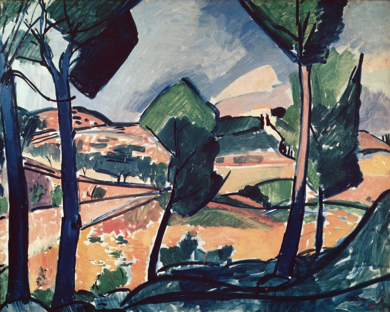 Provencal Landscape by Andre Derain