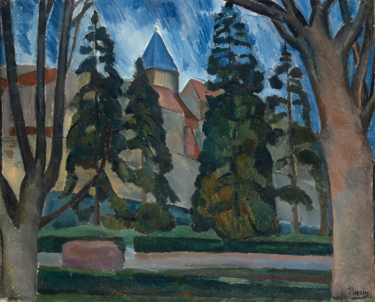 Quarry Landscape on the Seine by Andre Derain