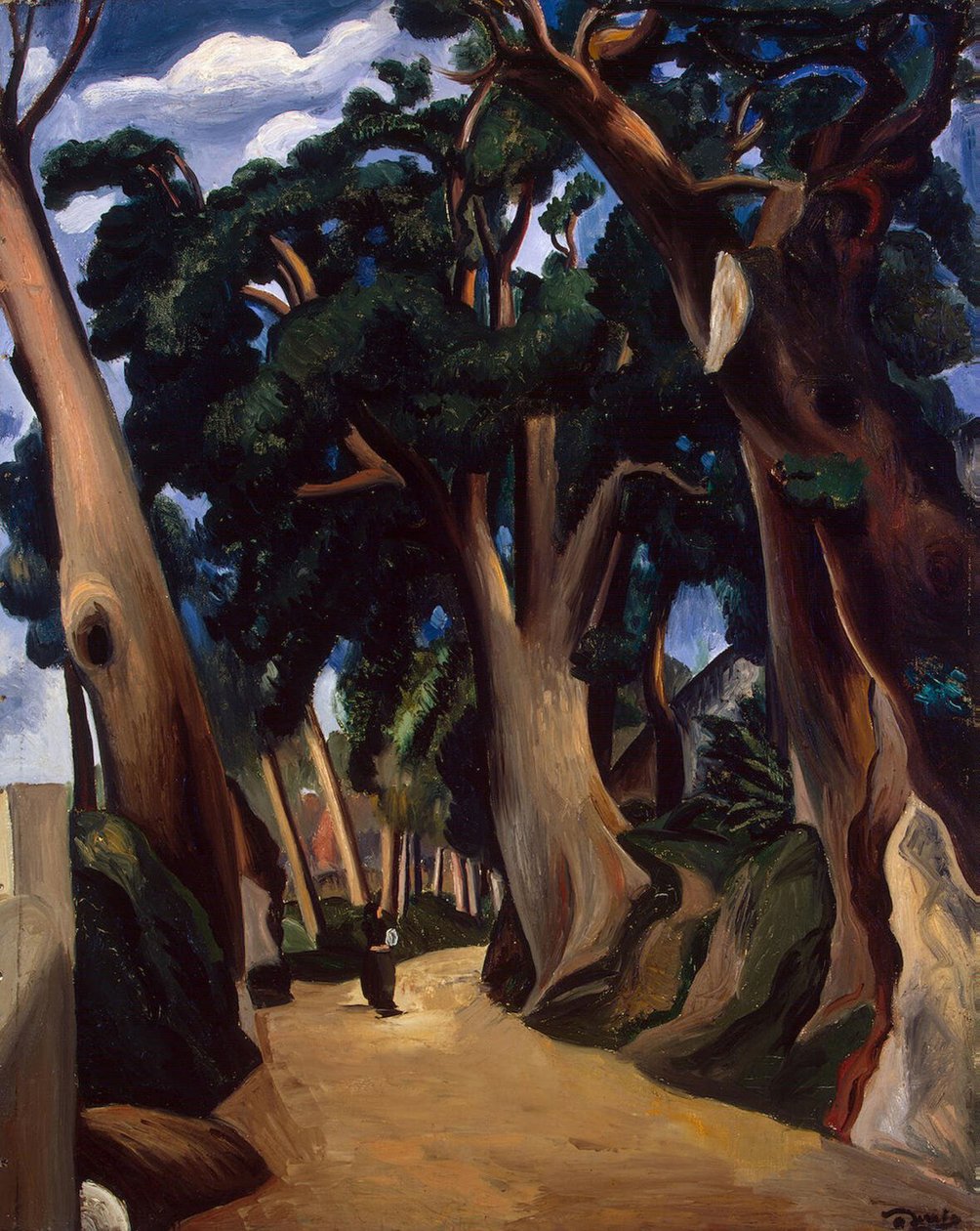 Road to Castel Gandolfo by Andre Derain