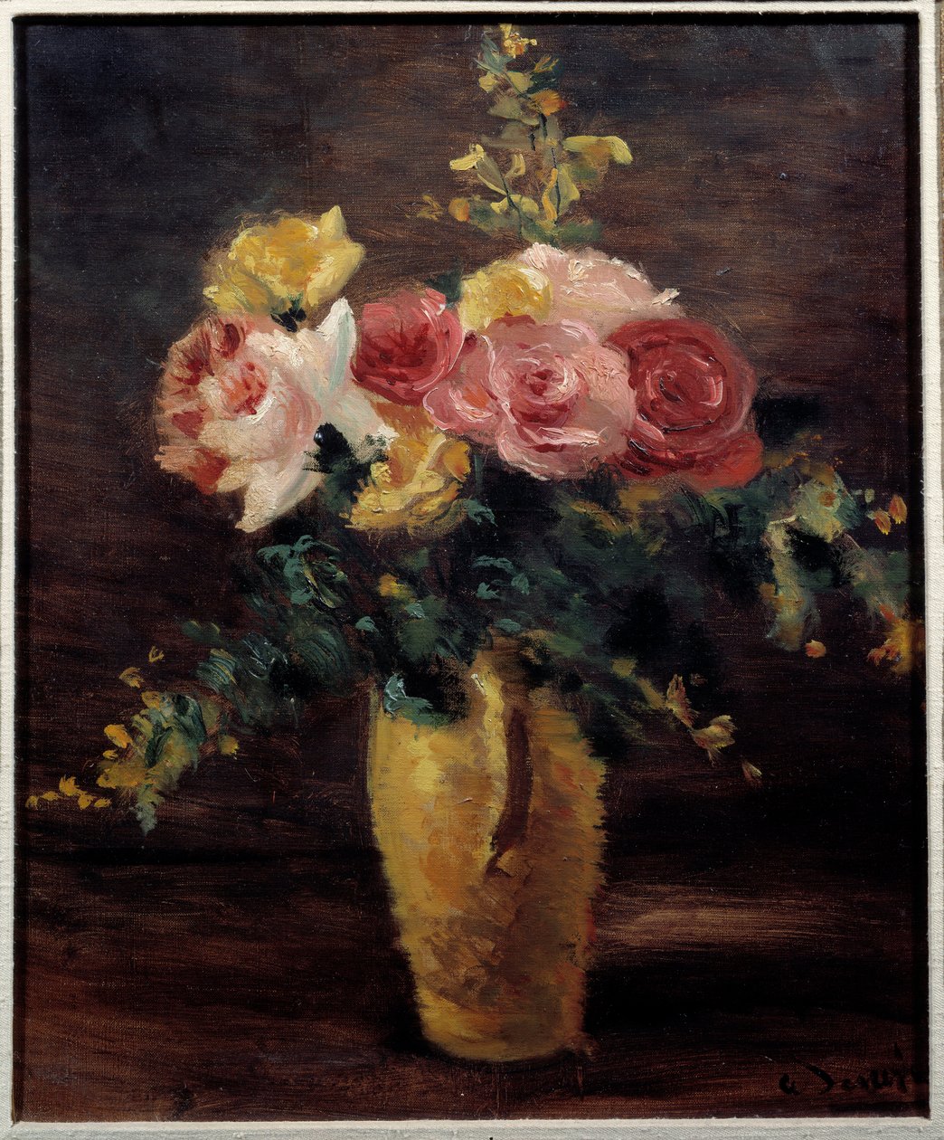 Roses in a Vase by Andre Derain