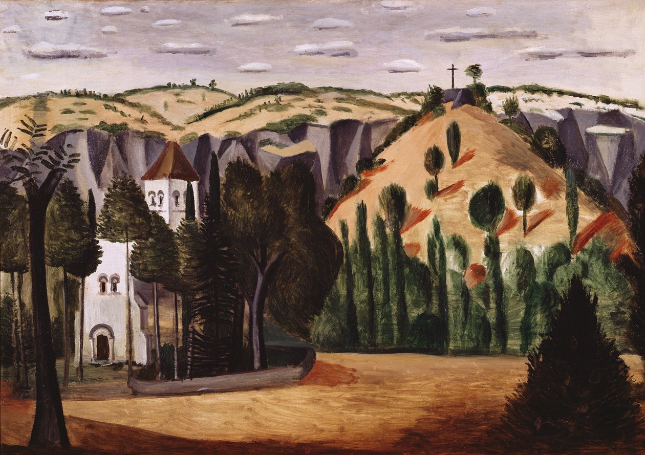 The Church at Vers by Andre Derain