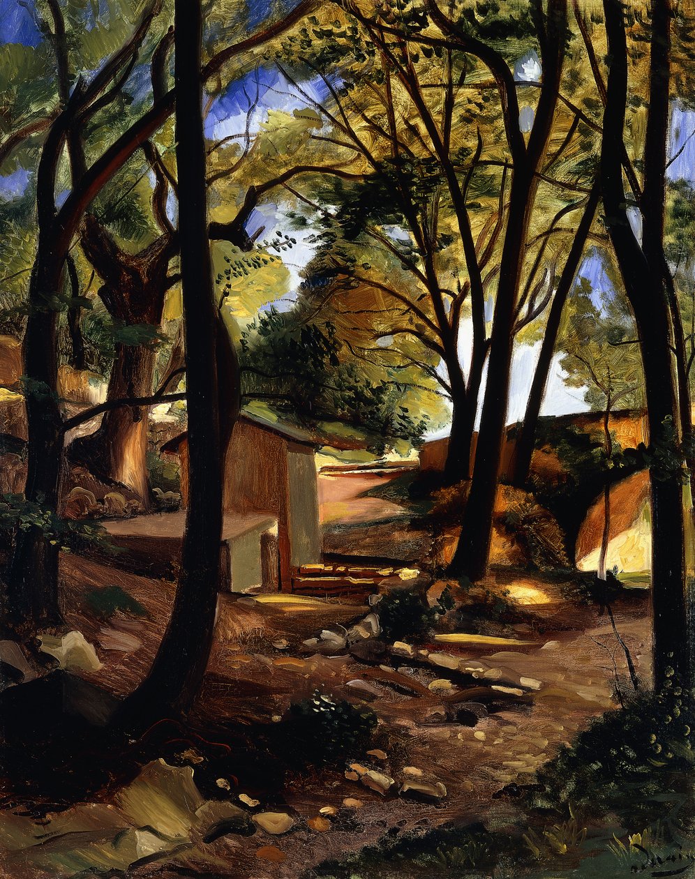 The Fountain of Olieres by Andre Derain
