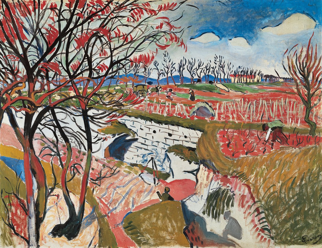 Vineyards in Spring by Andre Derain
