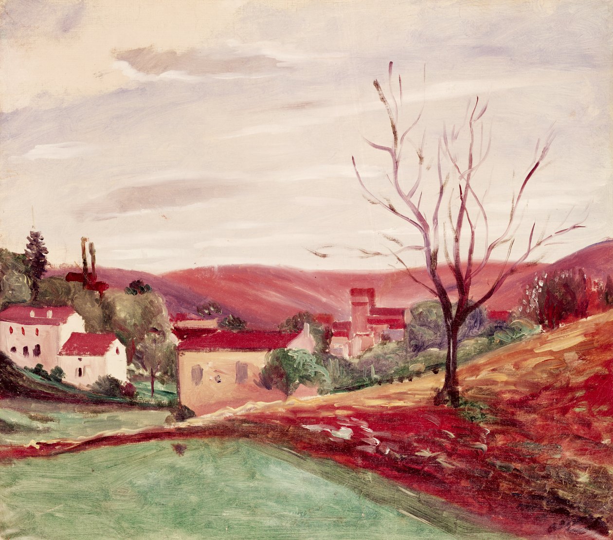 Winter Landscape by Andre Derain
