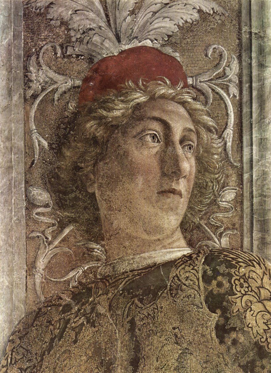 Fresco Cycle in the Camera degli Sposi in the Palazzo Ducale in Mantua, Scene by Andrea Mantegna