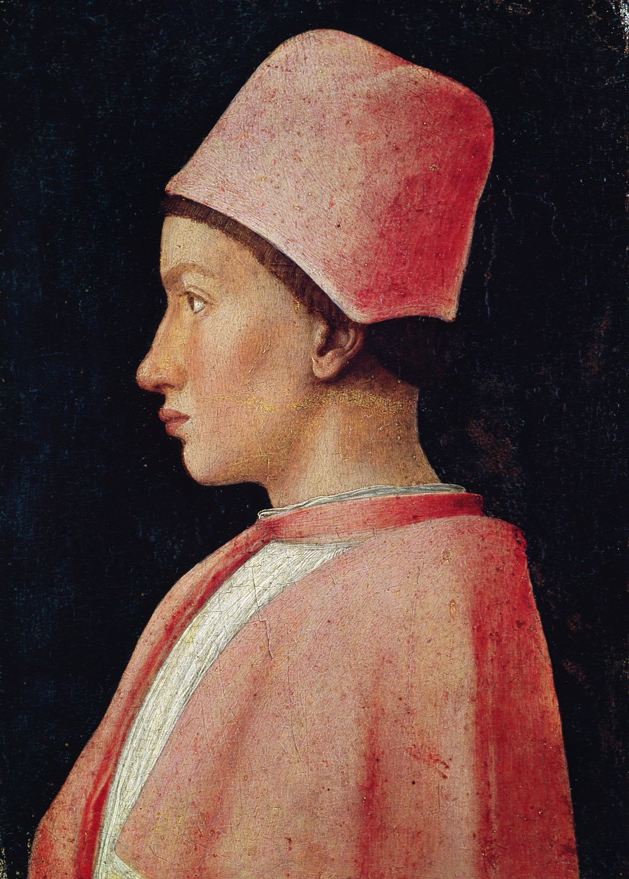 Portrait of Francesco Gonzaga II as a Boy, 1461 by Andrea Mantegna