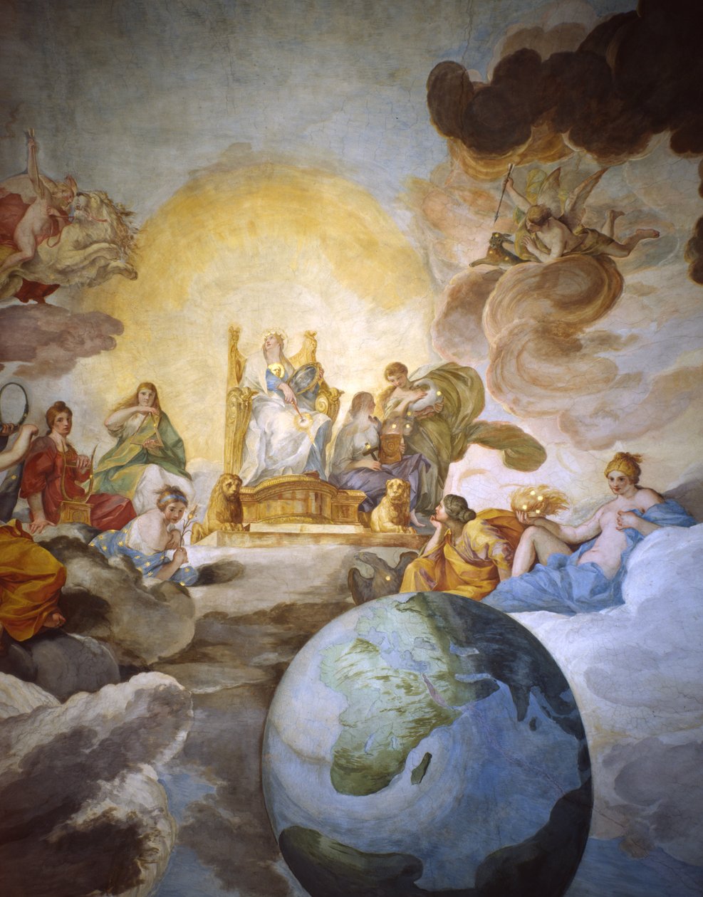 Allegory of Divine Wisdom by Andrea Sacchi