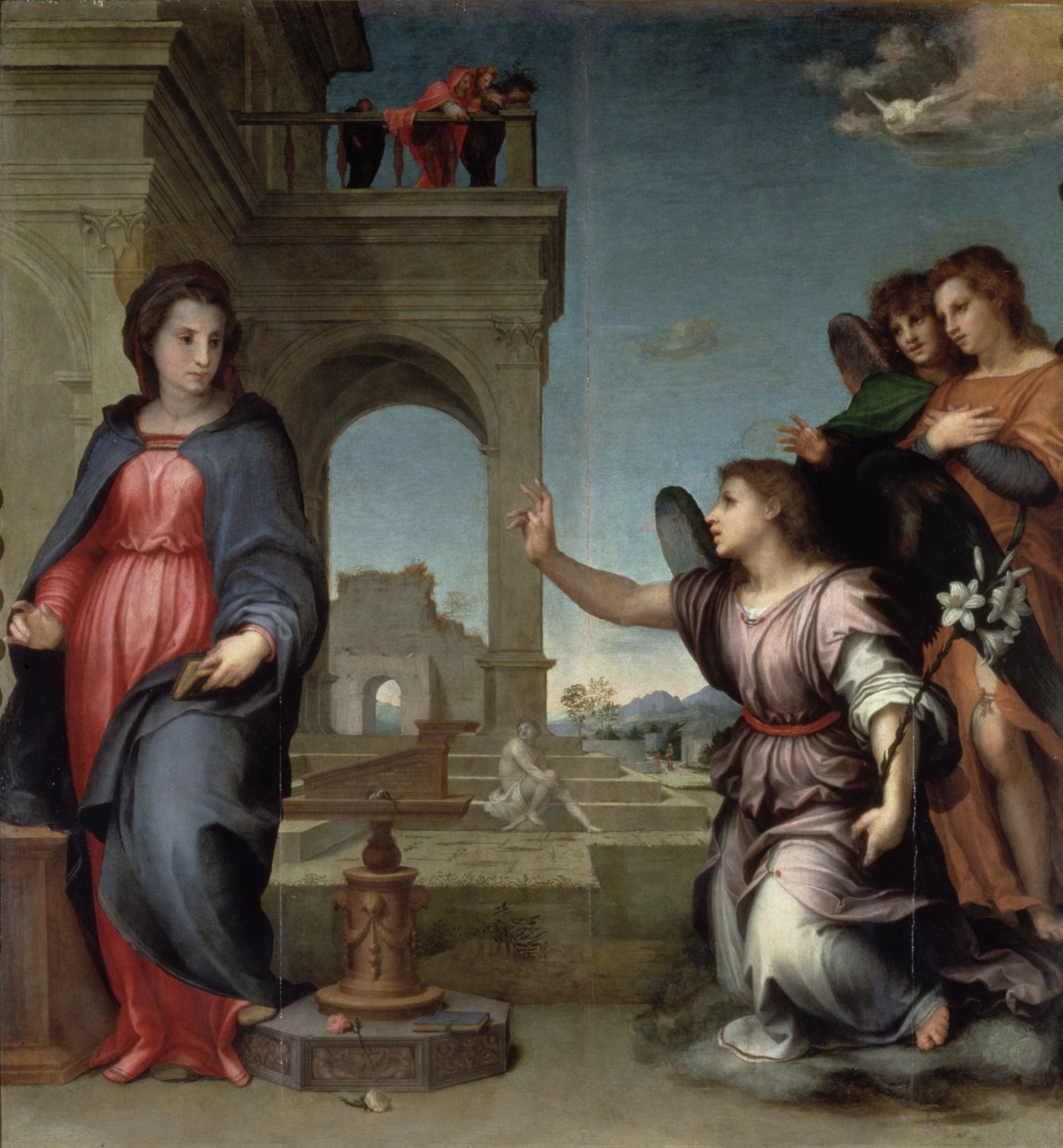 Annunciation by Andrea del Sarto