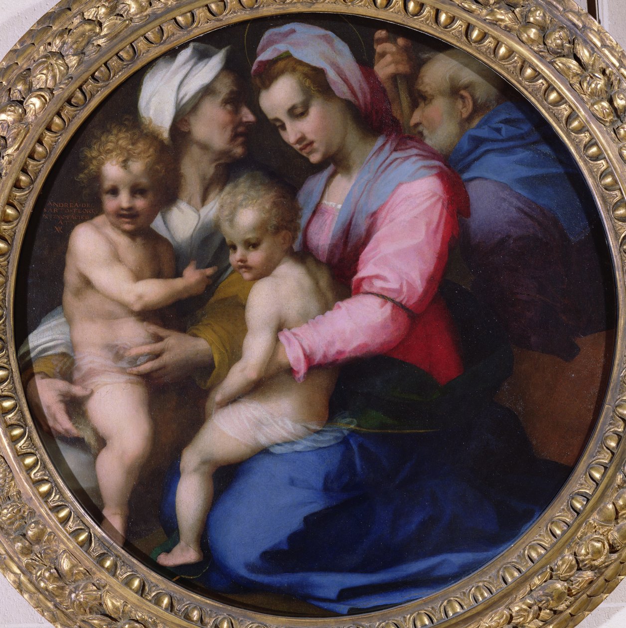 The Virgin with the Infant Christ, St. Elizabeth and St. John by Andrea del Sarto