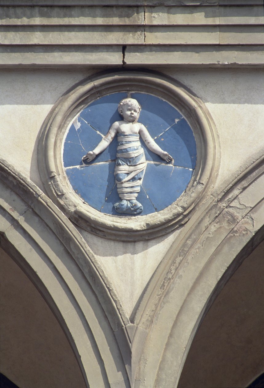 Roundel from the facade by Andrea Della Robbia