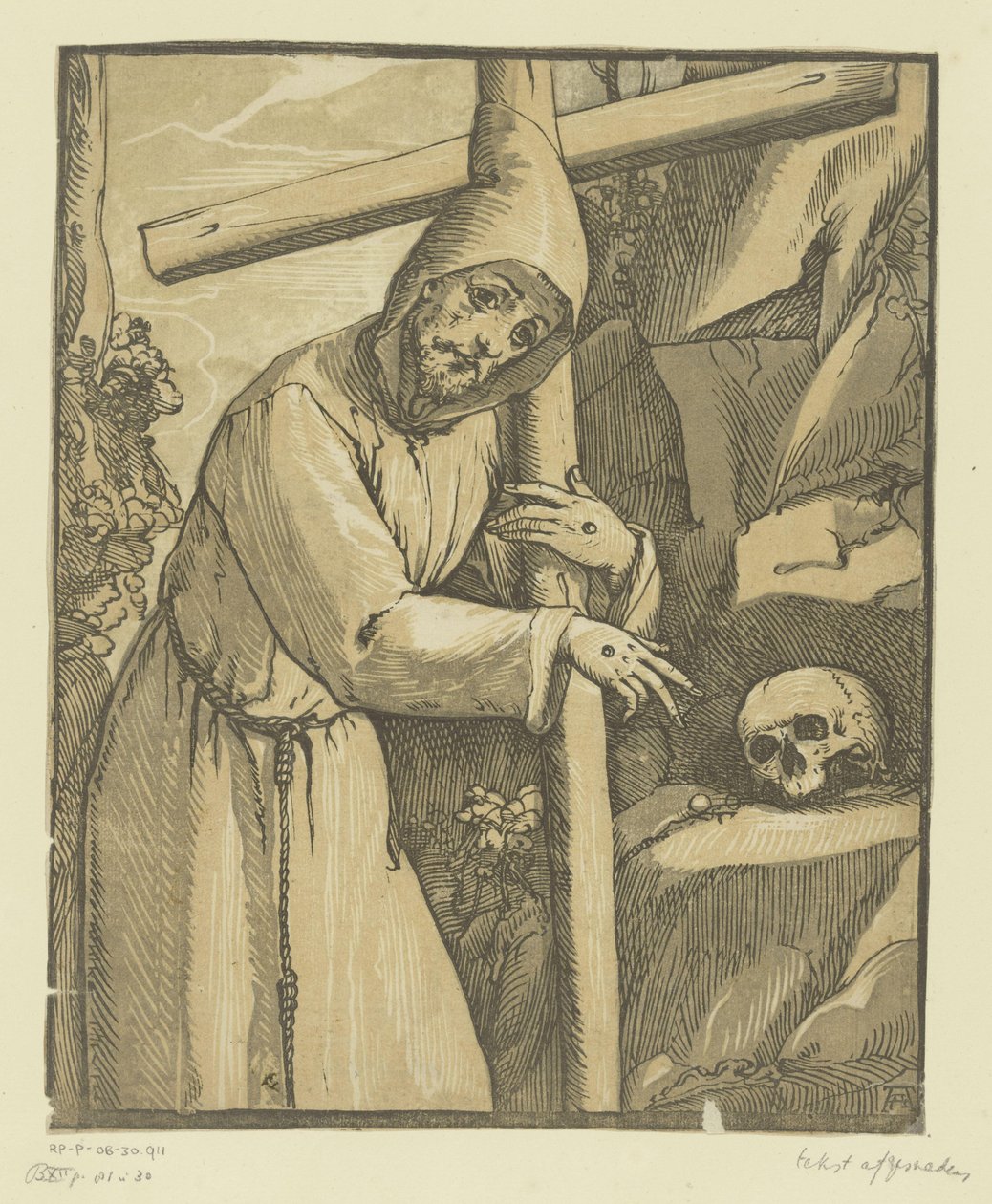 Saint Francis of Assisi by Andrea Andreani