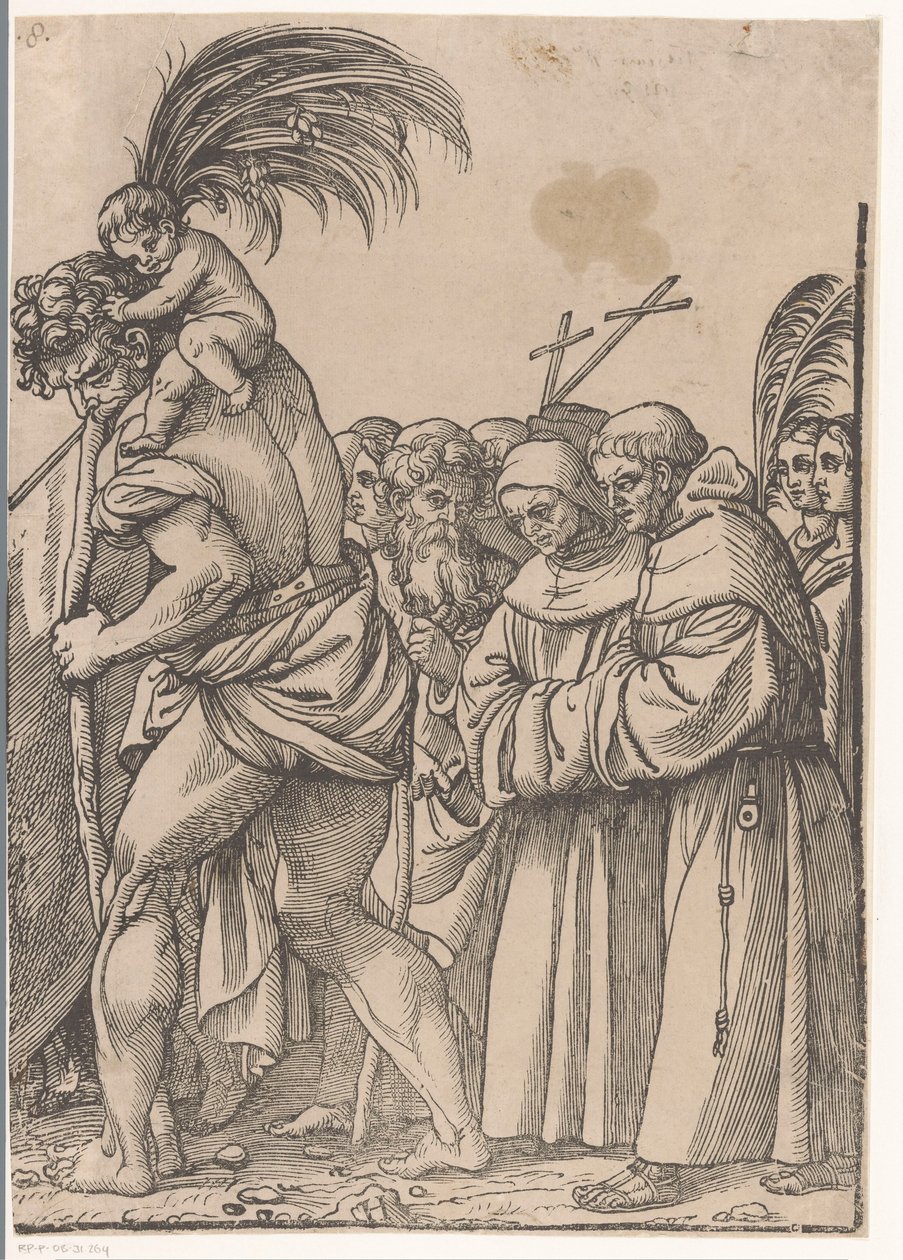 Triumph of Christ (Eighth Part) by Andrea Andreani