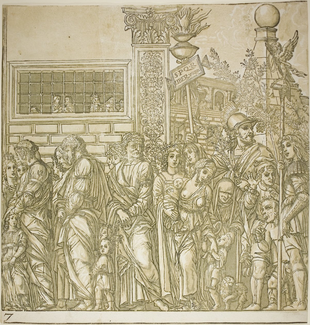 Triumph of Caesar by Andrea Andreani