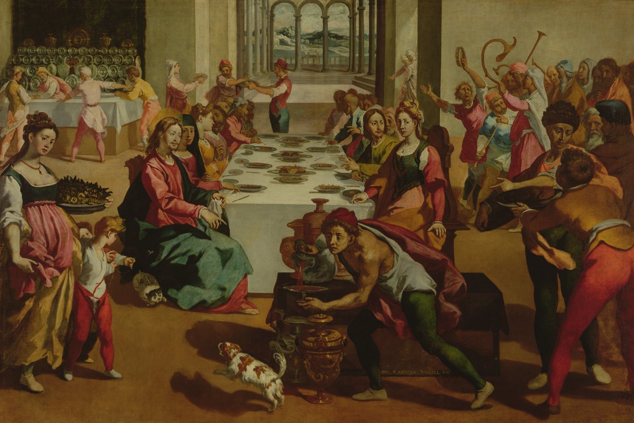 The Wedding at Cana by Andrea Boscoli