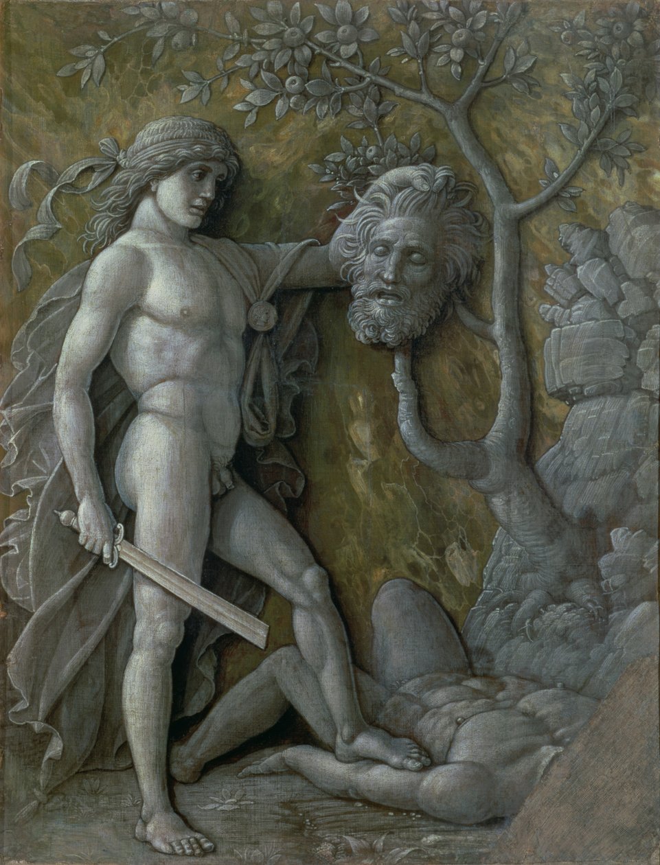 David with the Head of Goliath by Andrea Mantegna