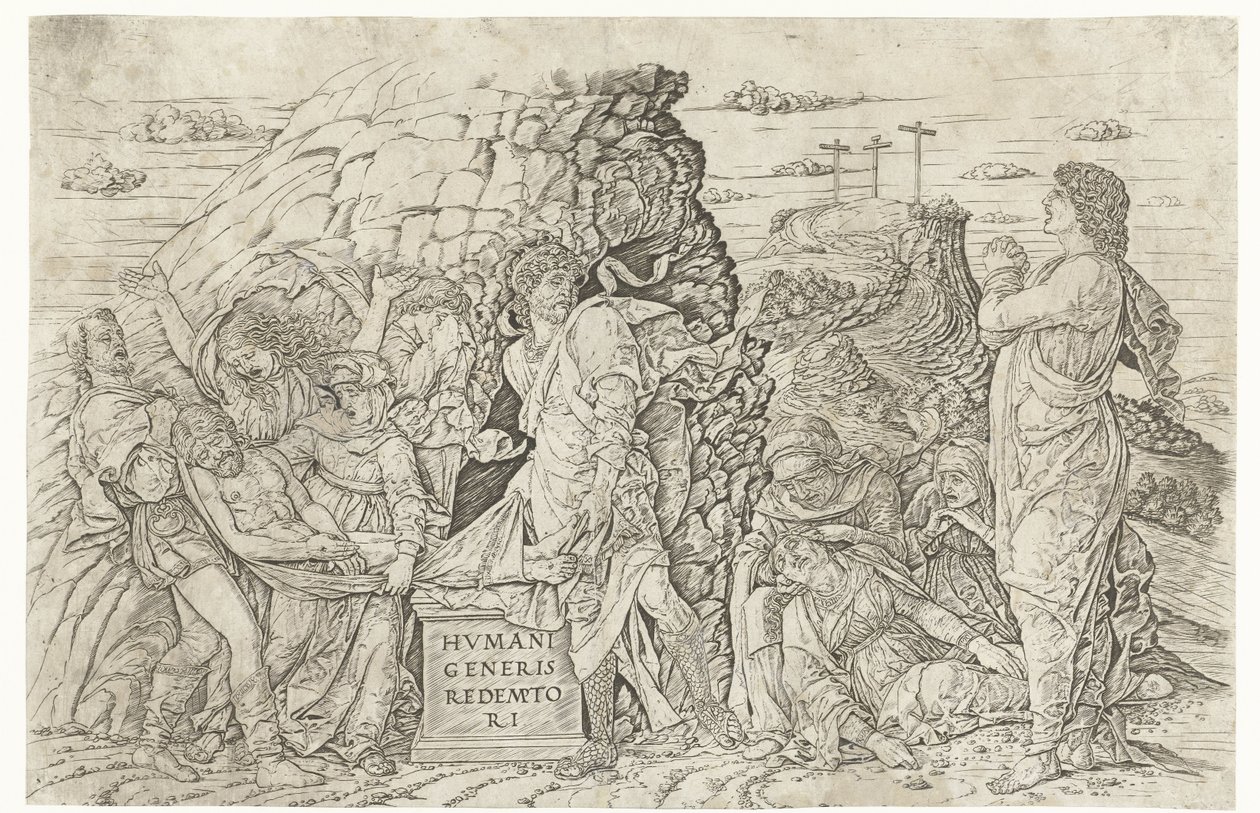 Entombment of Christ by Andrea Mantegna