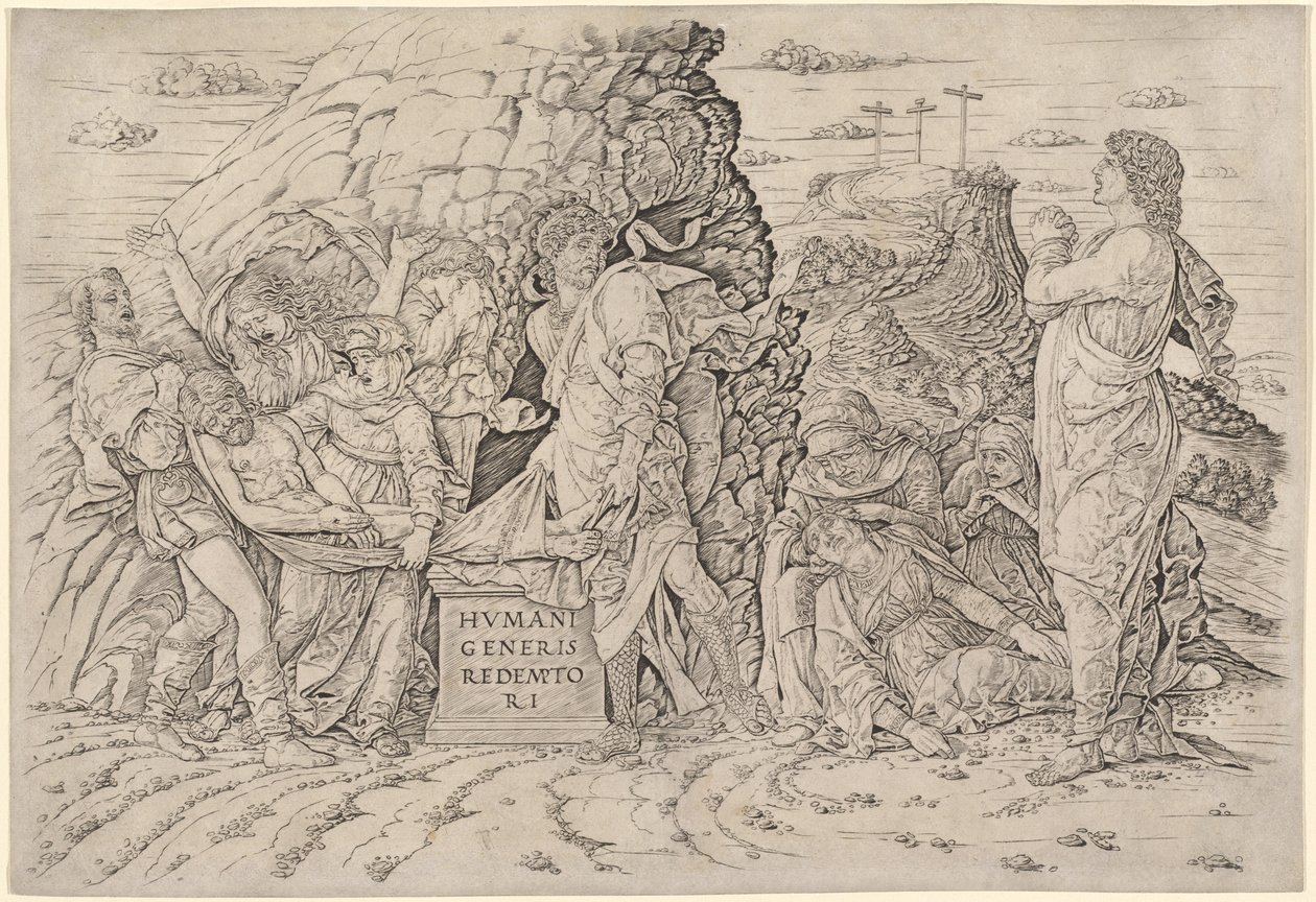 The Entombment by Andrea Mantegna