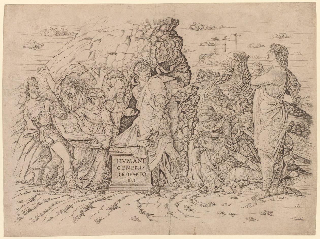 The Entombment by Andrea Mantegna