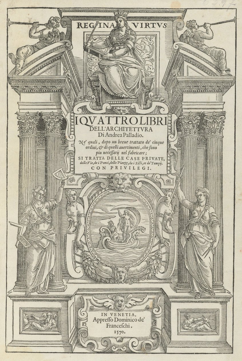 The Four Books of Architecture by Andrea Palladio