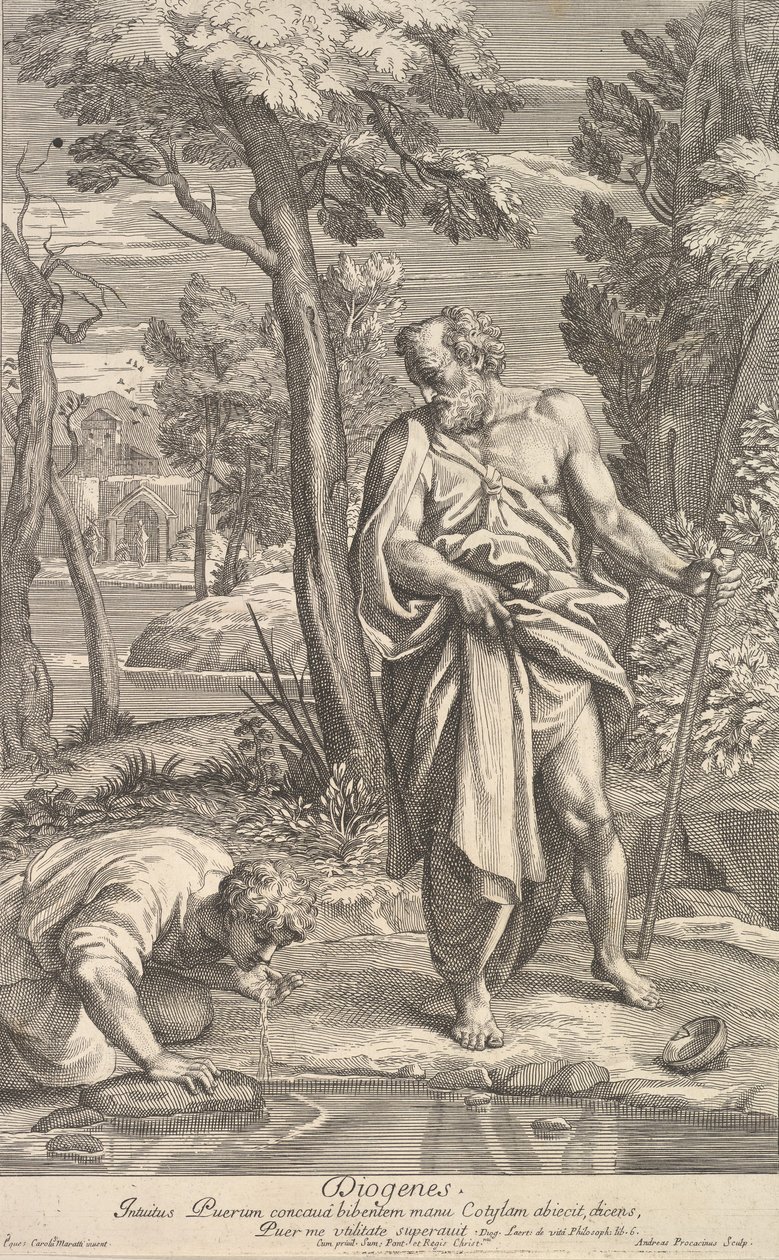 Diogenes by Andrea Procaccini