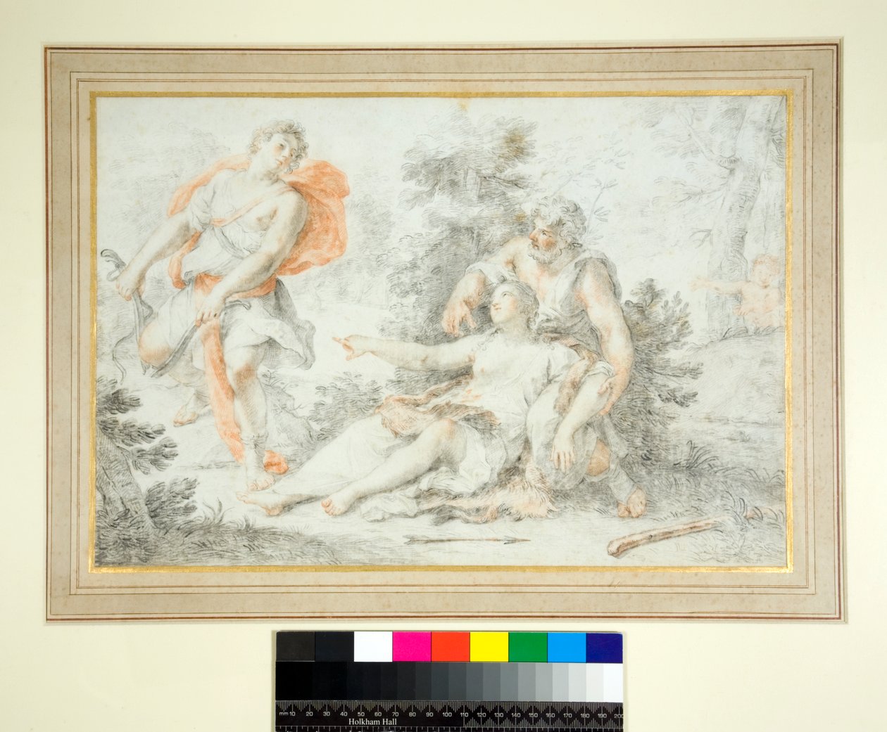 Jupiter and Diana by Andrea Procaccini