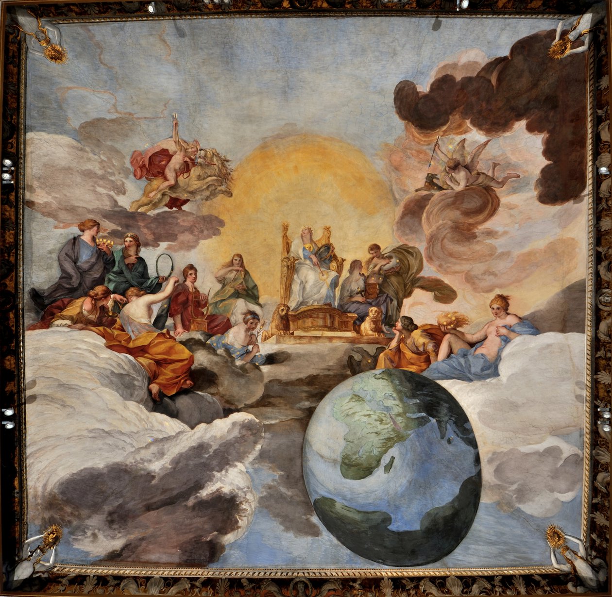 The Triumph of Divine Wisdom by Andrea Sacchi