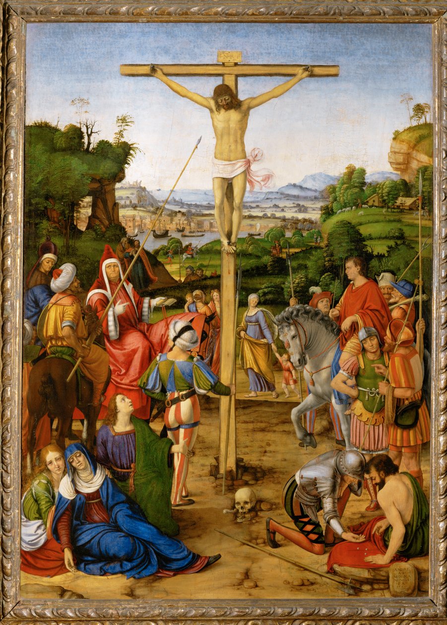 Crucifixion by Andrea Solario