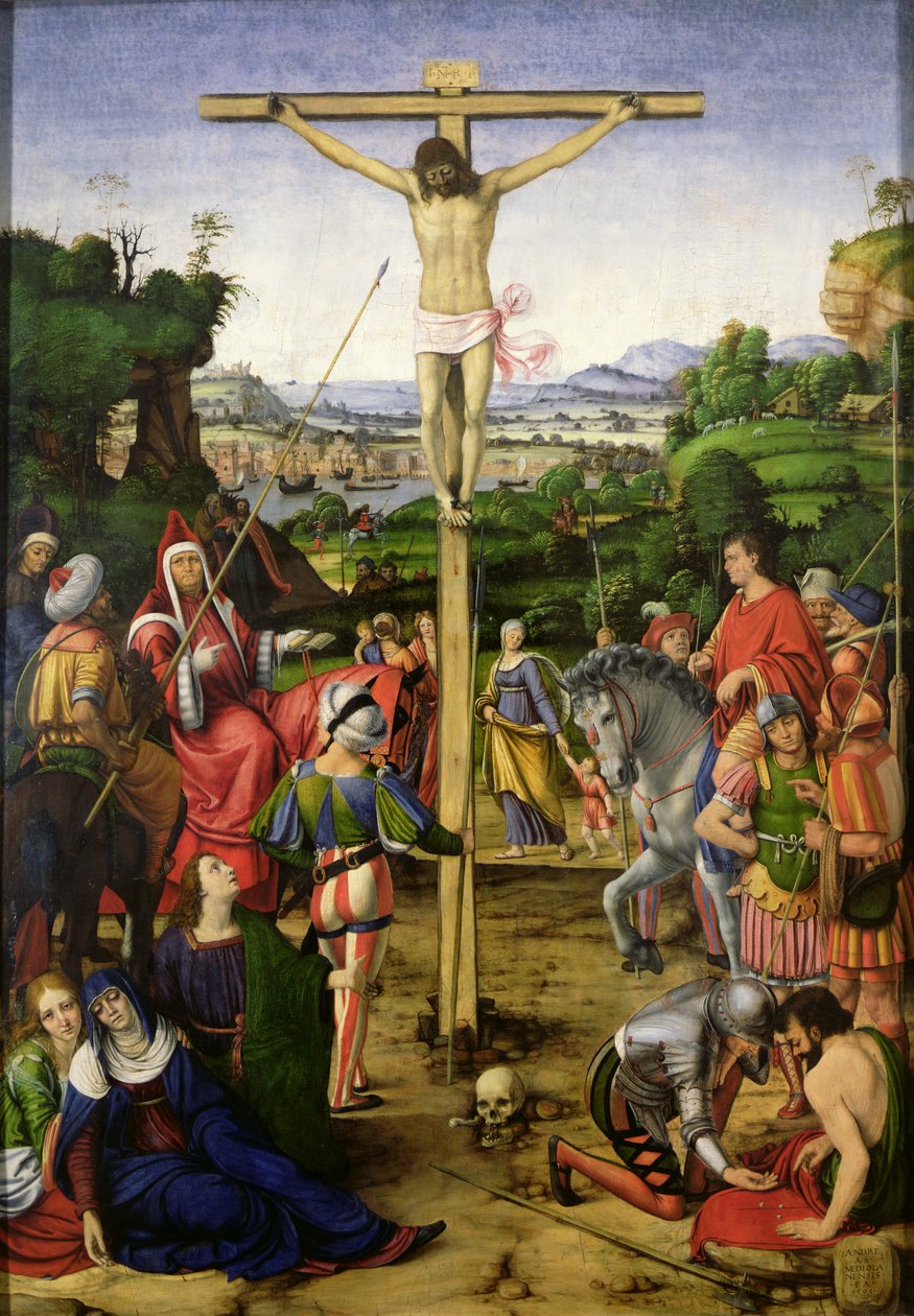 The Crucifixion by Andrea Solario