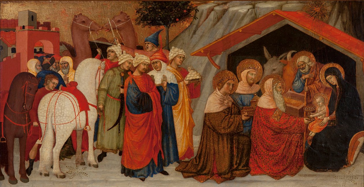 Adoration of the Magi by Andrea Vanni