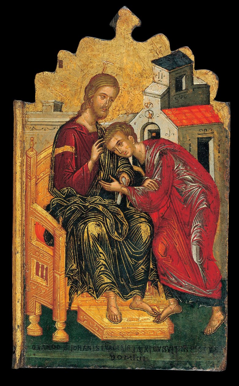 Two Scenes from the Life of St. John the Divine by Andreas Ritzos