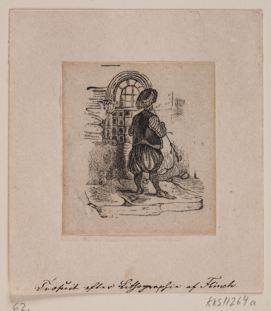 A Greek (after lithograph) by Andreas Flinch