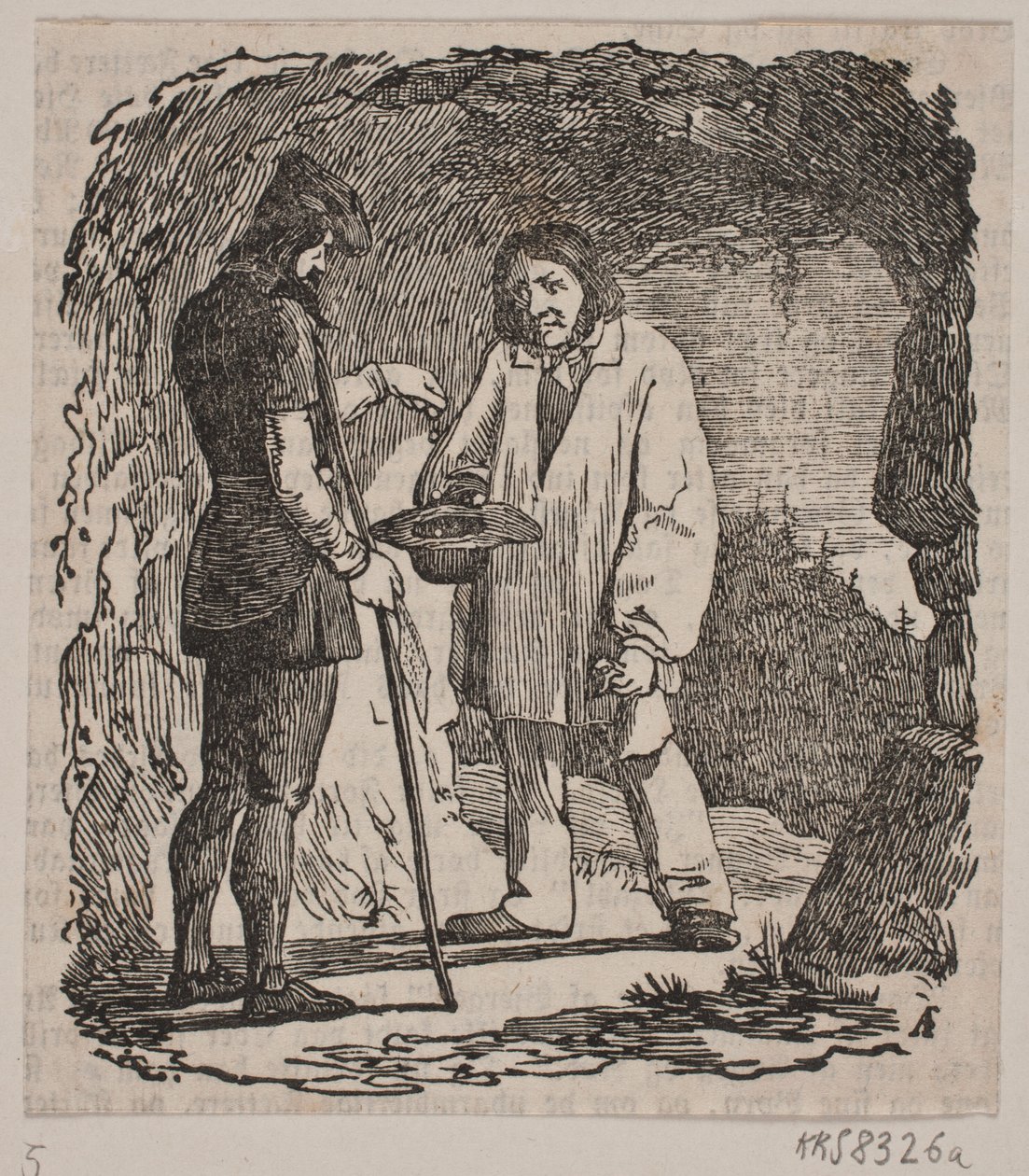 Rübezahl and the Farmer by Andreas Flinch
