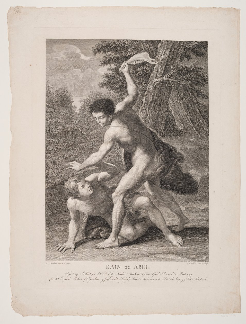 Cain Kills Abel by Andreas Flint