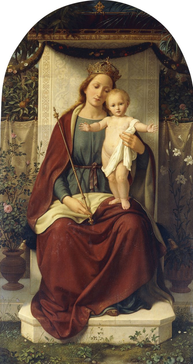 Madonna and Child by Andreas Johann Jacob Müller