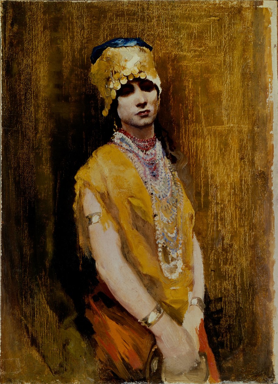 A Dancer by Andrei Petrovich Ryabushkin