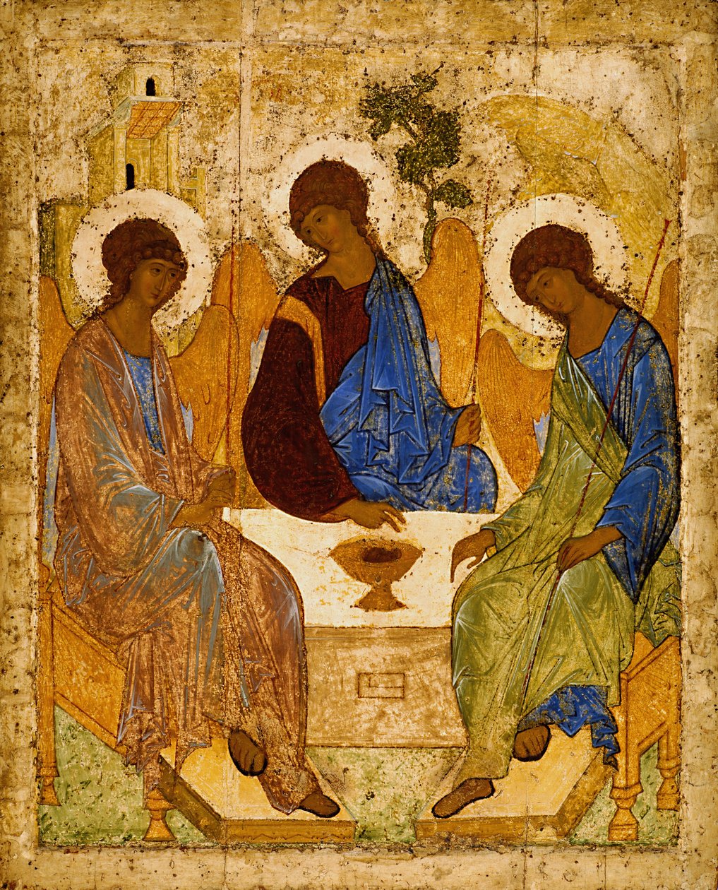 Holy Trinity by Andrei Rublev