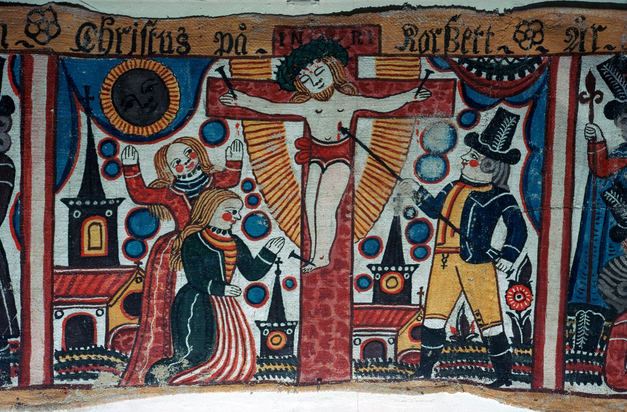 Depiction of the Crucifixion from Sweden by Andres Palsson