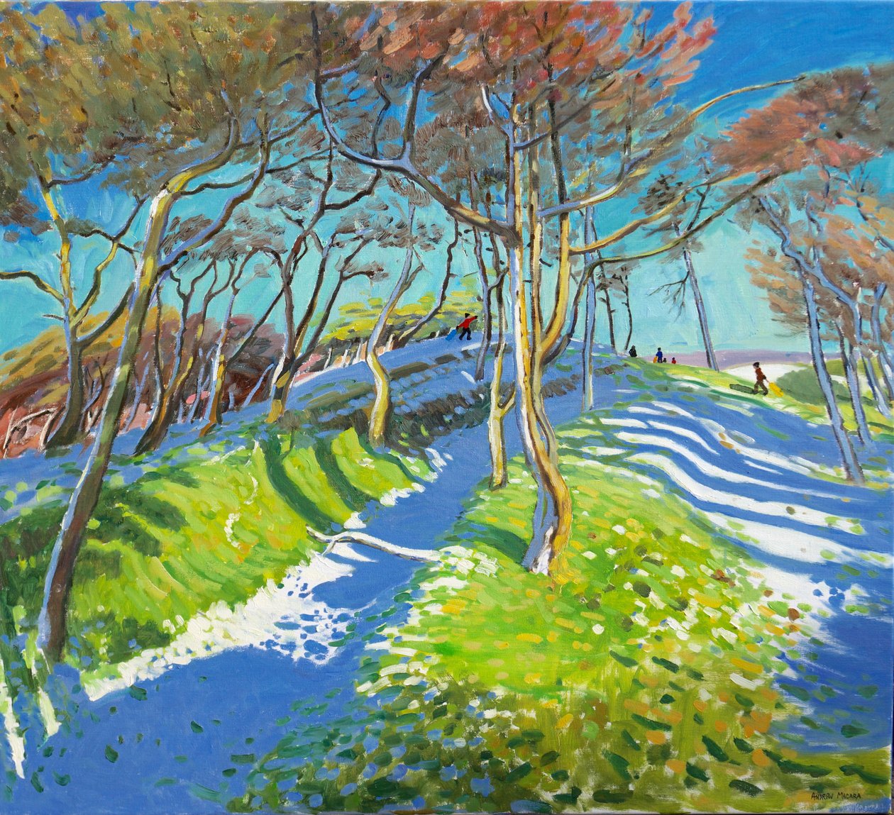 Last of the Snow, Ladmanlow by Andrew Macara