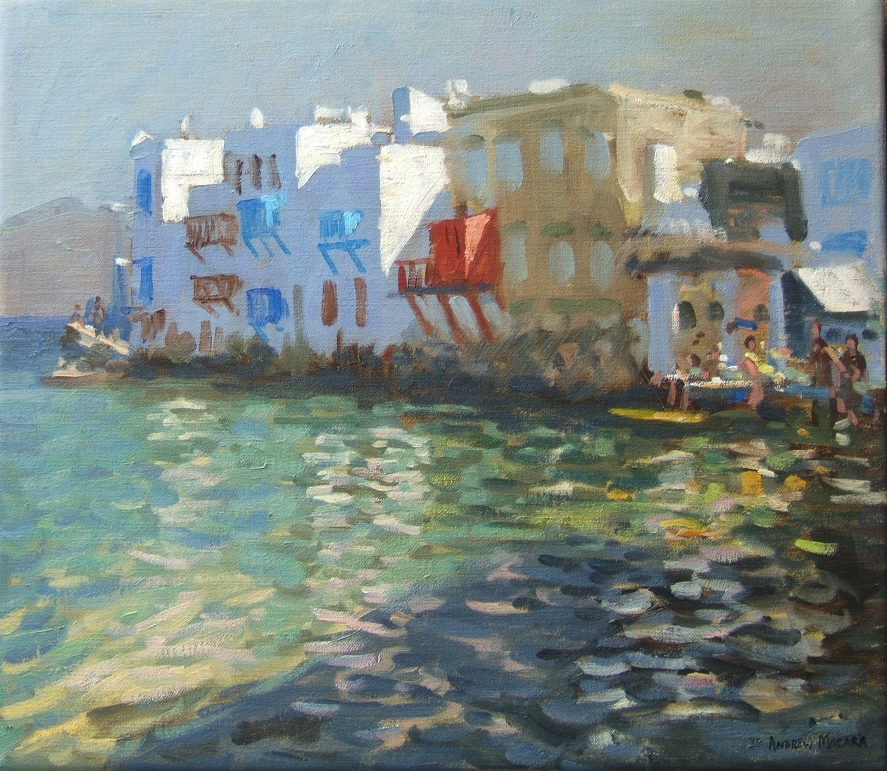 Little Venice, Mykonos by Andrew Macara