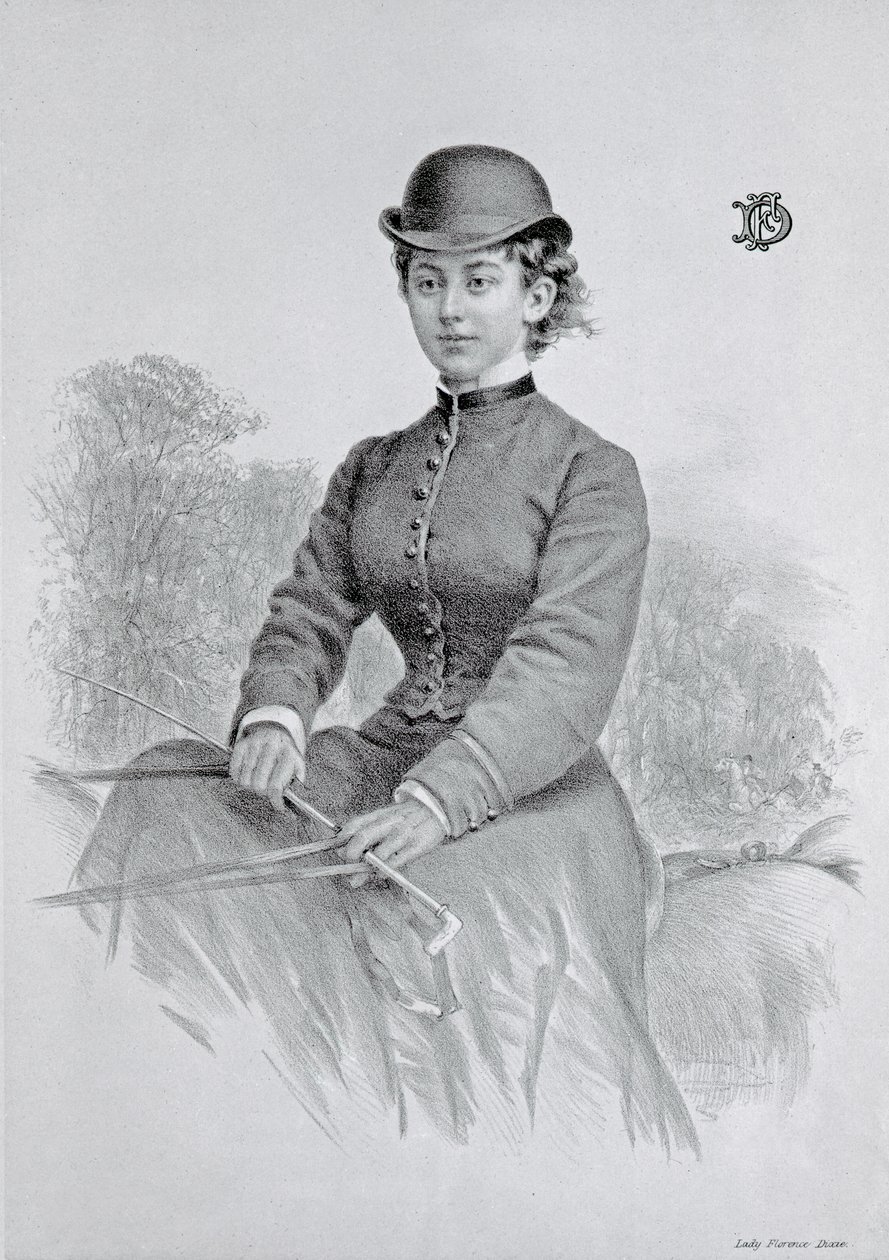 Lady Florence Dixie, published 1877 by Andrew Maclure