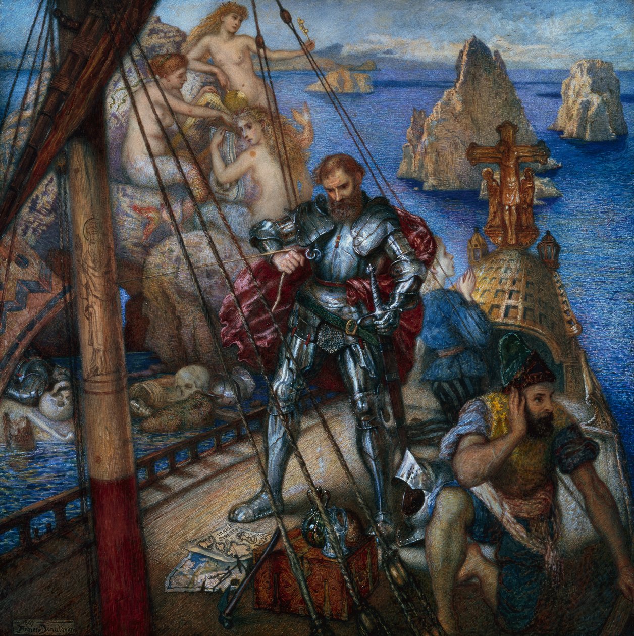 Ulysses and the Sirens by Andrew Benjamin Donaldson