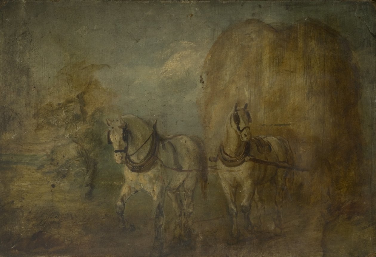 The Haycart by Andrew Carrick Gow
