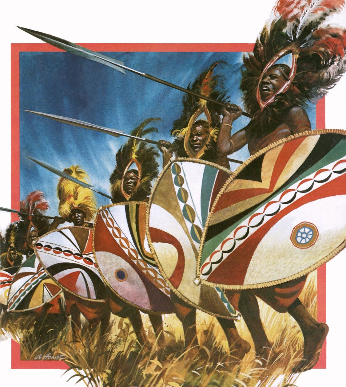 Masai Warriors by Andrew Howat