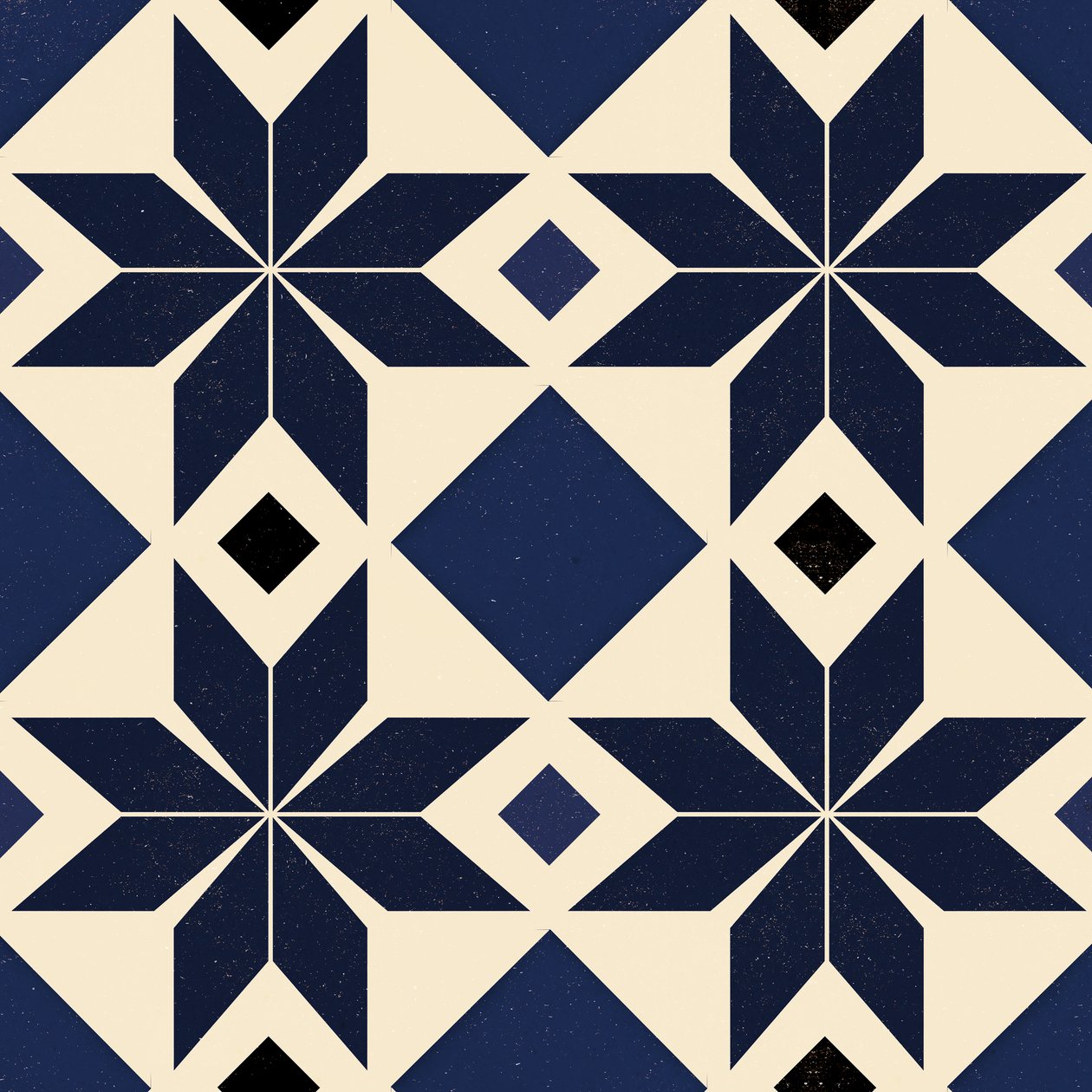Blue Spanish Tile, 2018 by Andrew Watson