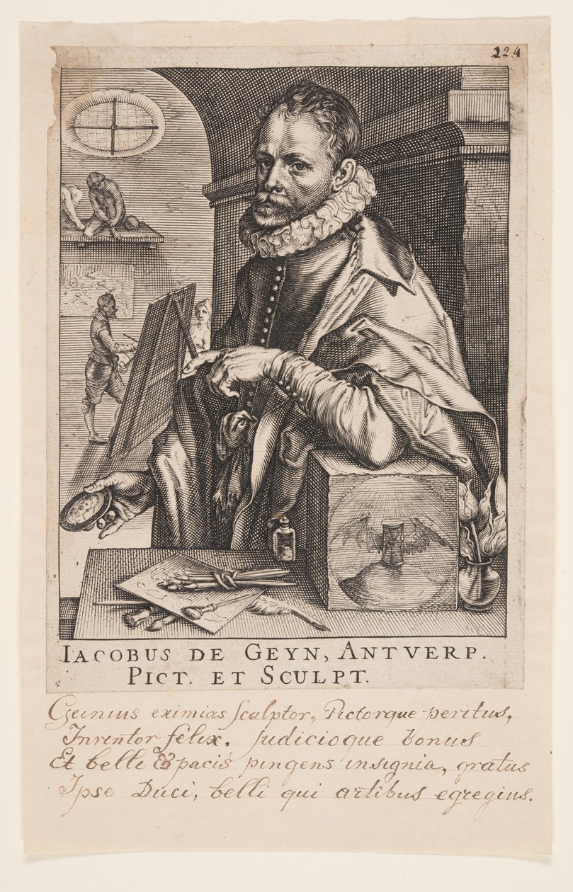 Jacob de Gheyn II by Andries Stock