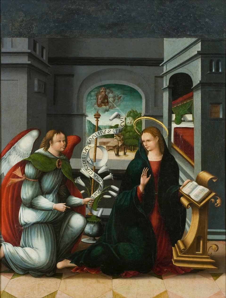 The Annunciation by Andrés de Melgar